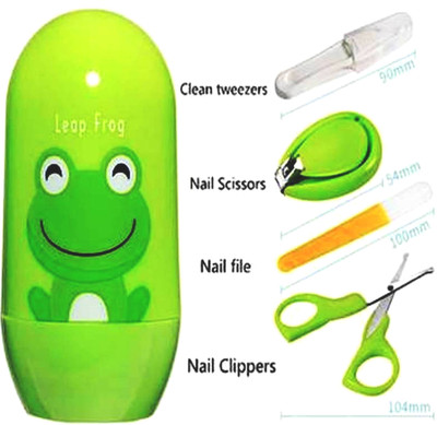 Mee&Mommy Baby Nail Clipper Box Set Safety Scissors 4-in-1 set for newborn Baby
