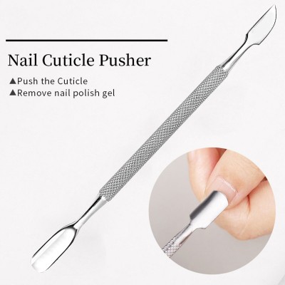 Elecsera Cuticle Nail Art Pusher push Spoon Remover Manicure Pedicure Cutter