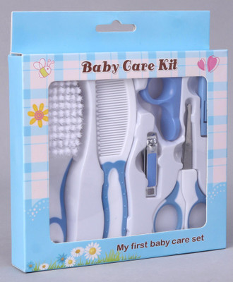 Joy Buzz Baby Grooming Kit Set Of 6- Blue