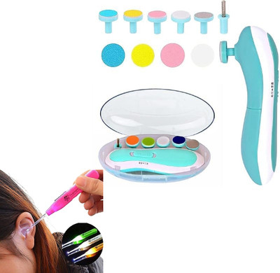 hexa hub Safe Electric Clipper for Infants,Toddlers,Gentle on Tiny Nails(Multicolor)