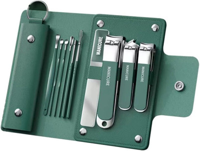 MSNB 10 In 1 Stainless Steel Nail Clipper Kit || Manicure Tool Kit