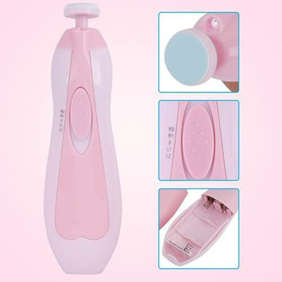 WAIRIT New Baby Nail File Electric,Baby Nail Trimmer with 6 Grinding Heads W57