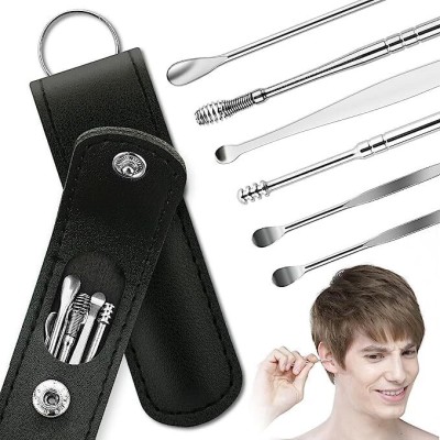 GK APPLIANCES 6 Pcs Earwax Removal Kit, Ear Cleansing Tool Set,Ear Wax Remover Tool