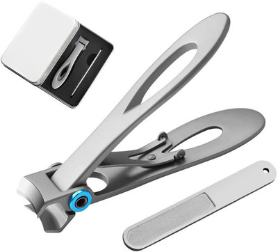 RIGHTWELL Pack Of 1 Curved Blade Toenail Clipper for Smooth Cuts