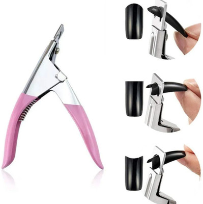 Coscat Nail Art Edge Cutter Uv Acrylic False Professional Nail Edge Cutter Clipper