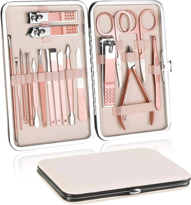 SKYBUCKET Pedicure Kit For Women and 18 IN 1 Stainless Steel Professional Manicure Set