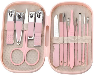 YCVARIYA 14 Pcs Set Toenail Clipper, Fingernail Clipper & Nail File, Ear Cleaner