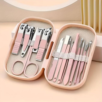 Jiyancreation 14-in-1 Nail Care & Grooming Kit for Men & Women