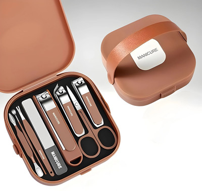 wynyc Nail Clipper Set 8 in 1 Professional Manicure Pedicure Kit for Men and Women