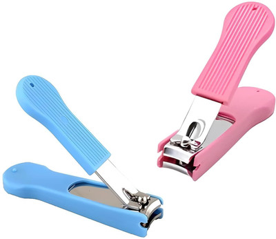 Raptend Sharp Fingernail Toenail Clippers Nail Cutter Stainless Steel with Plastic grip