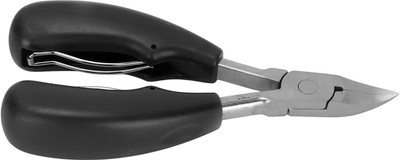 HEZON Heavy New Duty Toenail Clipper Pedicure Tool with Long Handle and Soft Grip New