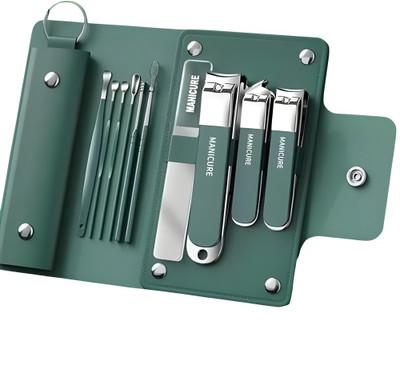 DYFITINIV 10 In 1 Stainless Steel Nail Clippers Kit-Grooming Kit For Men And Women