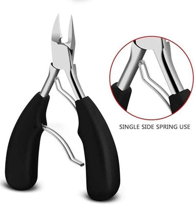 VP SALES Heavy Duty Toenail Clipper Pedicure Tool with Long Handle and Soft Grip