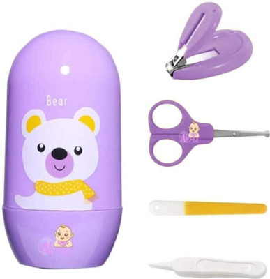 jeniry 4-in-1 Baby Manicure Kit Nail cutter Nail Clipper Scissor File Tweezers 05