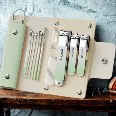 OLWICK 10-Piece Manicure Set – Professional Nail Clipper & Grooming Kit(1 ml, Set of 10)