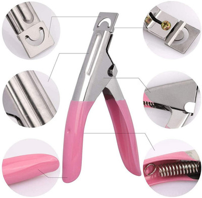 LikeUp Adjustable Stainless Steel Edge Cutter False Artificial Clipper Nail Art Tool
