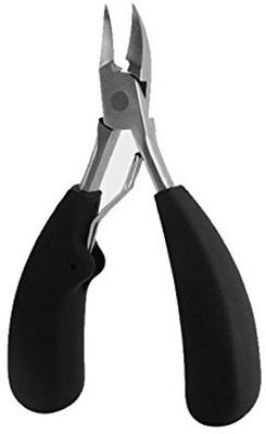 HEZON Heavy Best Duty New Toenail Clipper Pedicure Tool with Long Handle and Soft Grip