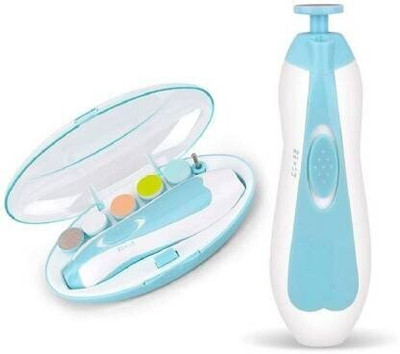 WAIRIT Baby Nail Trimmer File with Light Battery Operated Safe Nail Clippers Kit W108