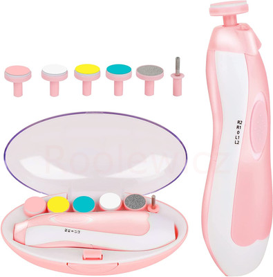 Missfox Baby Nail Cutter Clippers Kit File Set for Kids Safe Electric Baby Nail Trimmers