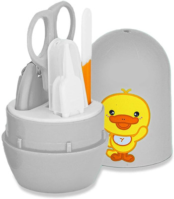 Smilebaby 4-in-1 Baby Grooming Kit (DUCK -GREY)