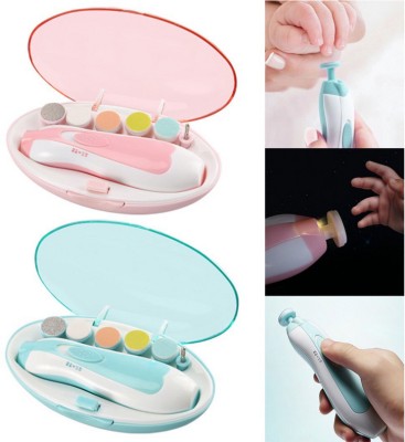 Pick And Nick Toys Baby Nail File Grinder Set Safe Nail Trimmer Kit for Kids Baby Manicure YUFBN45