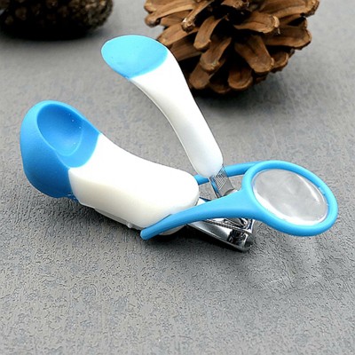 smilykid Nail Clipper Lans New Born Baby Nail Cutter with Adjustable Magnifier/Lens