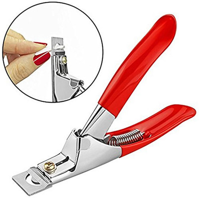 LikeUp stainless steel Nails Art Edge Cutter Tips Sharp Rustproof Blade Clip Tool