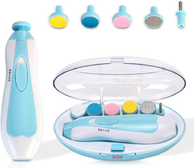 SSAppliances Safe Baby Nail Trimmer , 6 Grinding Pads | Infant & Toddler Nail Clippers