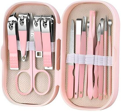 Takositio 14 PCS Nail Clipper Set– Stainless Steel Manicure & Pedicure Kit
