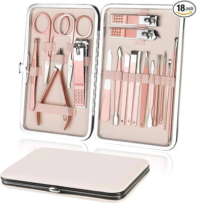 KASHTHBHANJAN 18 in 1 manicure kit set nail clipper