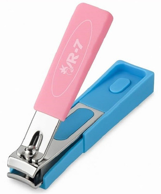 Smartcircuits Soft Grip Nail Clipper | Stainless Steel Nail Cutter with Anti-Slip Handle