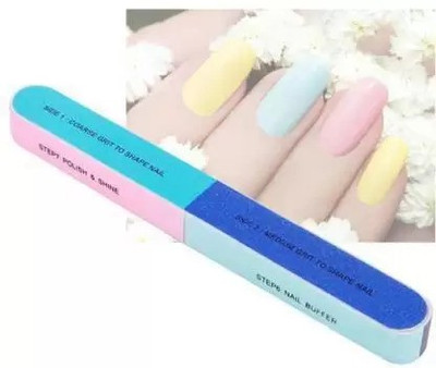 Glamezone Sided Premium Nail Buffer/Shiner/Filer for Manicure