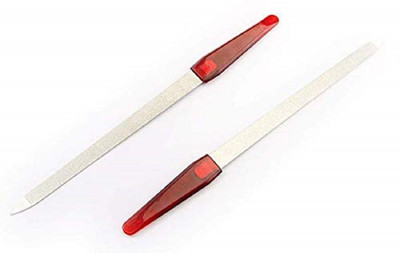 Top Select Double Sided Nail Shaper Nail File Buffer Cosmetic Tool Pack of 2(Set of 2)