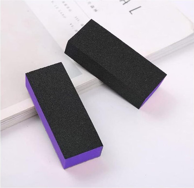 ROODILES Premium 4-in-1 Nail Buffer Block – Nail Buffer & Shiner, Nail Filler, Sanding(Set of 2)