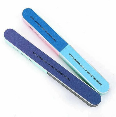 Taido 7-Sided Nail Buffer,Filer for Manicure,Home and Salon Use,(Set of 2)