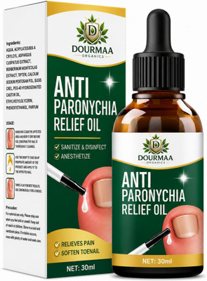 DOURMAA ORGANICS Anti Paronychia Relief Oil for Toenail Care, Nail Repair & Cuticle Protection(30 ml)