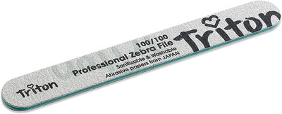 TRITON Professional 100/100 Nail Buffer, Shiner, Filer, Emery Board, Shaper Tool