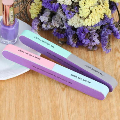 Newvent Nail Buffer and Filer 7 In 1 Nail Shiner For Manicure(Set of 2)