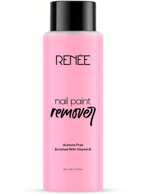 Renee Nail Paint Remover, Easy & Hassle Free Removal, Keeps Nails Moisturized(100 ml)