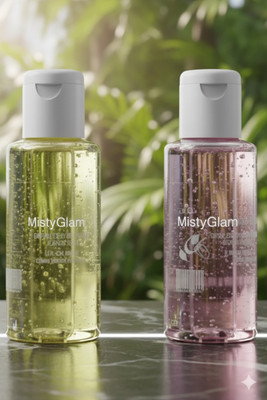 MistyGlam Nail Polish Remover 100 ml Color-purple yellow Send Any color pck 2(100 g)