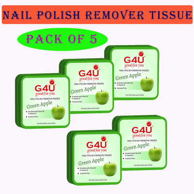 G4U Nail Polish Remover Tissues 030125N1(85 g)