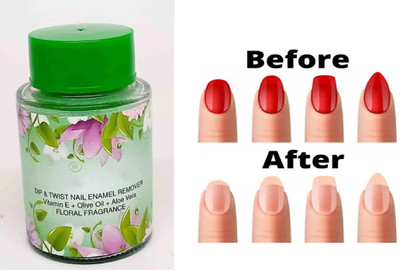 CATERINACHIARA Dip and Twist Enamel Remover With Vitamin E & Olive Oil.**(75 ml)