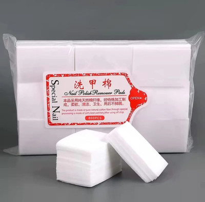 RANORE Gel Polish Remover Wraps, Nail Polish Remover Cleaner Wipes Paper Pad(20 g)