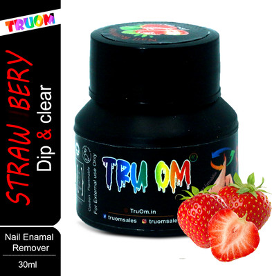 TRUOM Nail Enamel Remover | Soft & Hydrated Cuticles | Easy To Use(30 ml)