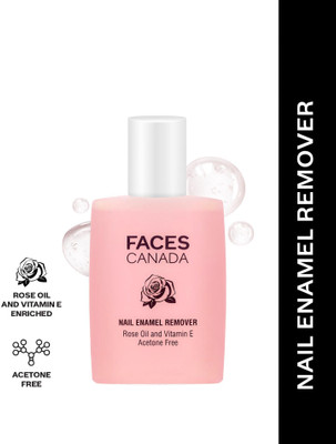 FACES CANADA Nail Enamel Remover | Soft & Hydrated Cuticles | Easy To Use(90 ml)