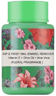 GFSU - GO FOR SOMETHING UNIQUE Dip & Twist Nail Polish Remover Green Color(15 ml)