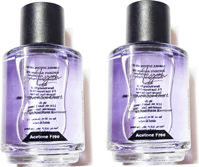 Neyah Lavender Stunt Instant Nail Paint Remover 30ml pack of 2(30 ml)