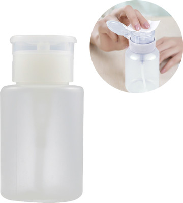 Ghelonadi Nail Polish Remover Cleanser Empty Dispenser Nail Art Tool with Flip Top Cap.(60 ml)