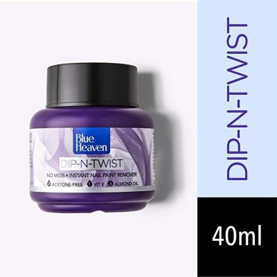 BLUE HEAVEN Dip & Twist Nail Paint Remover(40 ml)