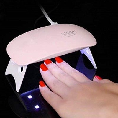 crownsmill Nail Paint Dryer With USB | Nail Polish Dryer | LED UV Light Nail Polish Dryer Nail Polish Dryer(UV Power 6 mW)